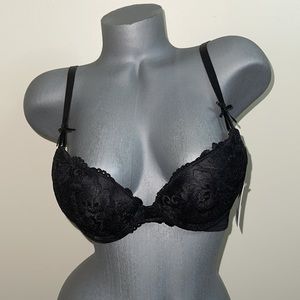 SUPER PUSH UP EXTREME PADDED DOUBLE PADDLE ADD 2 CUP SIZE BOMBSHELL BRA.